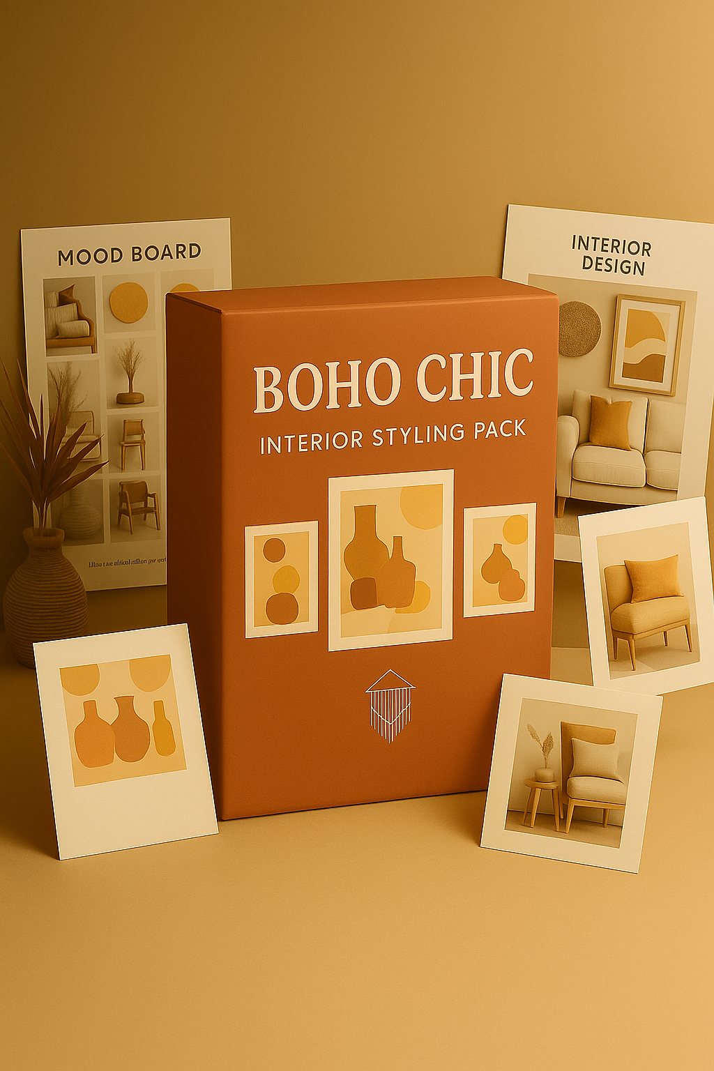 Boho Chic Interior Styling Pack