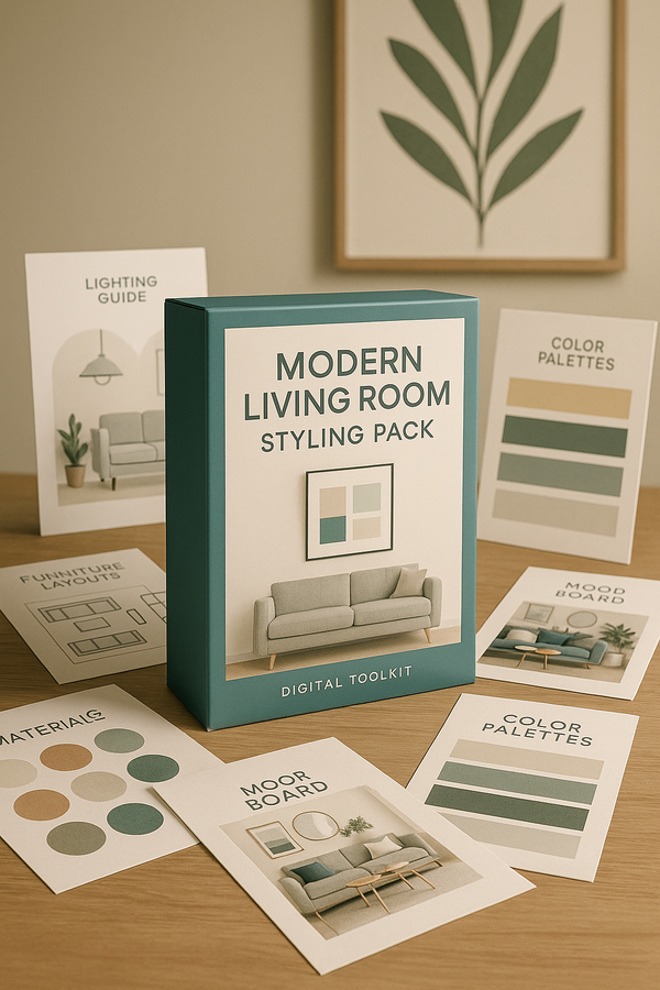 Modern Living Room Styling Pack